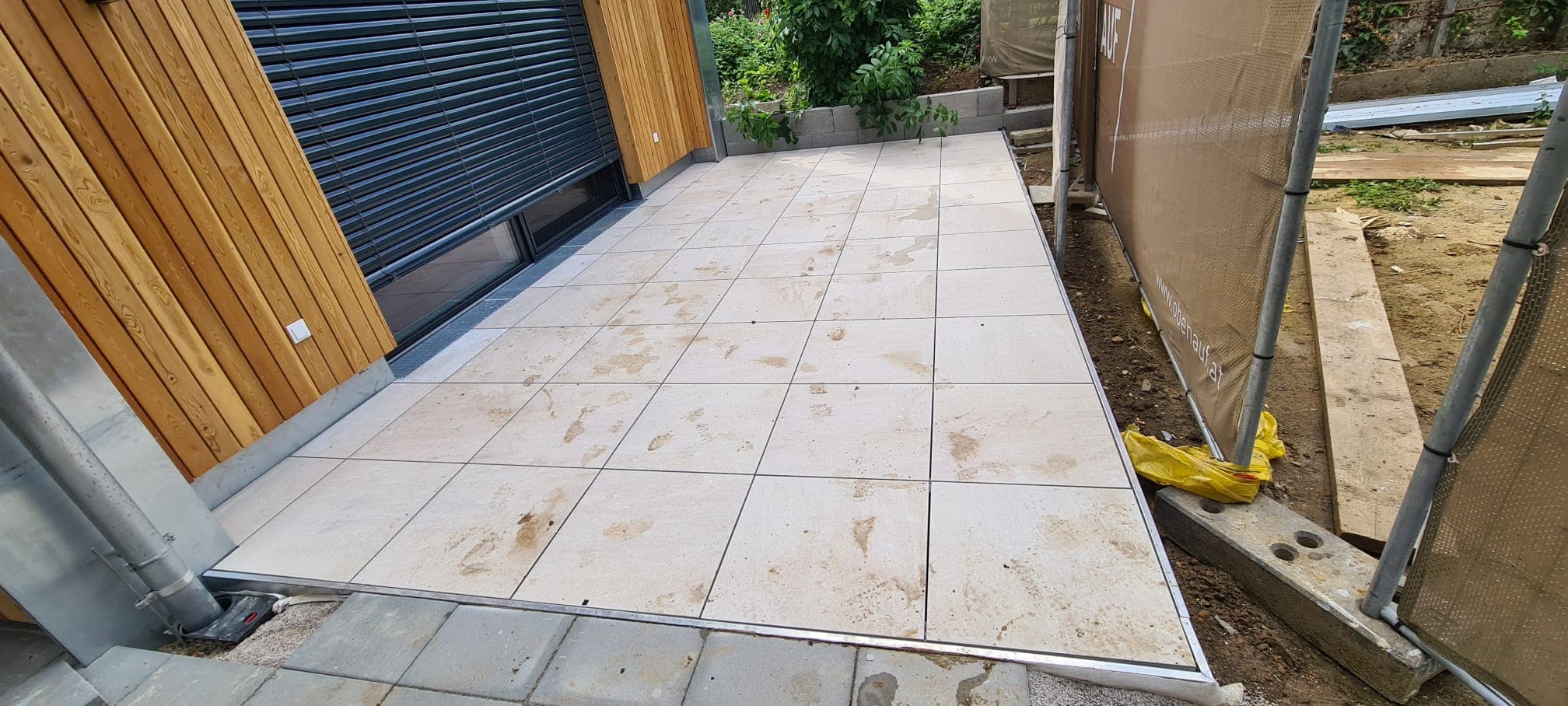 Terrassenbau Projekt