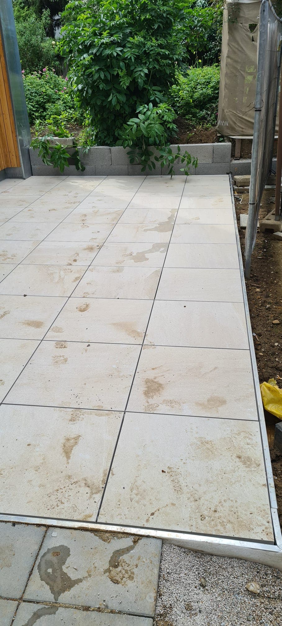 Terrassenbau Projekt