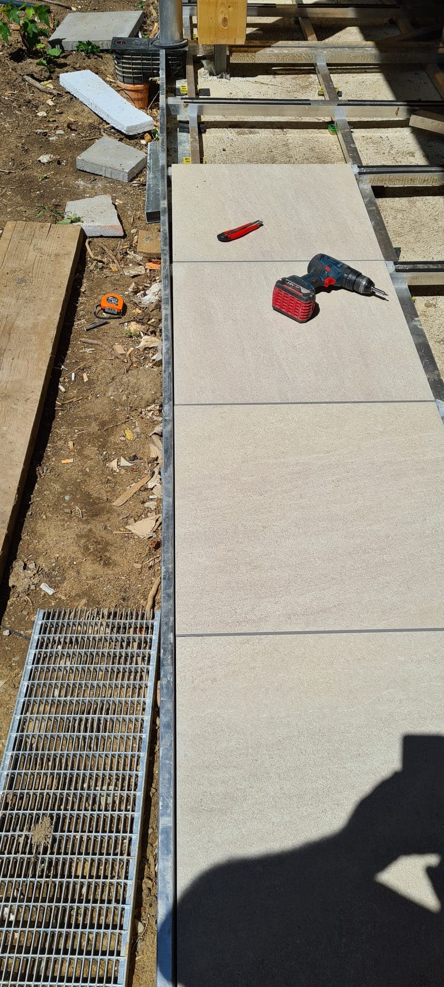 Terrassenbau Projekt