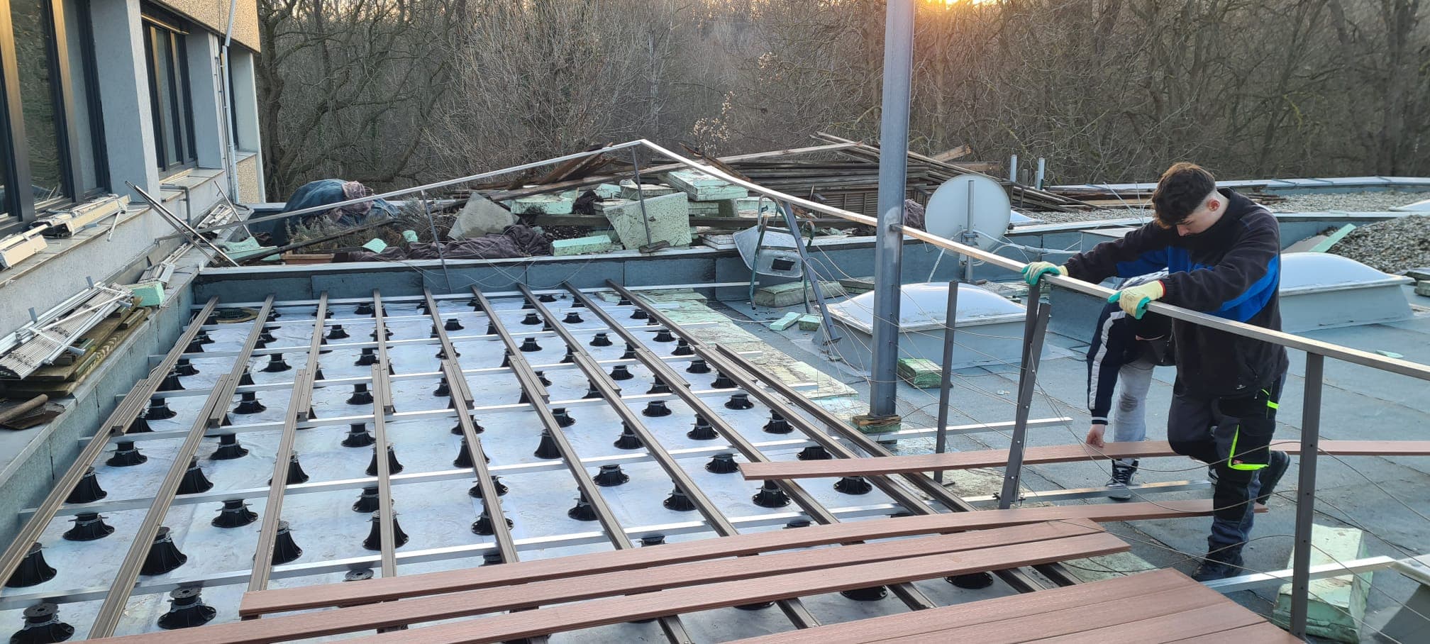 Terrassenbau Projekt